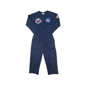 JETAONE Kids sz 10‎ Blue Aerospace Jumpsuit Flight Suit Nasa costume